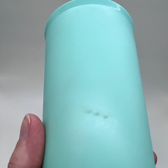 Vintage Tupperware Nesting Tumblers Blue Set of 3 60s Midcentury USA - Picture 8 of 10